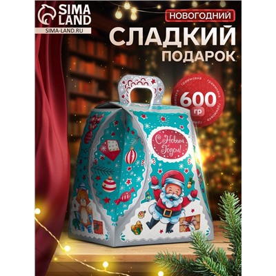 Сладкий новогодний подарок «Зимние забавы», детский, 600 г
