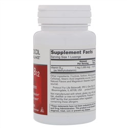 Protocol for Life Balance, Methyl B12, 1,000 mcg, 100 Lozenges