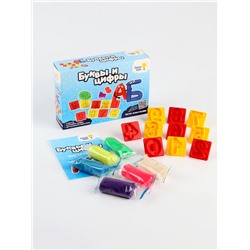 Набор для детской лепки «Буквы и цифры»