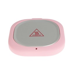 Воскоплав Luazon LVPL-06, баночный, силиконовый, 100 Вт, 400 г, розовый