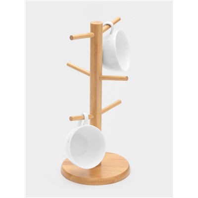 Подставка для кружек BellaTenero Bamboo, 14.5×32 см, бамбук