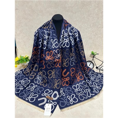 Мягкий палантин из кашемира мультицвет