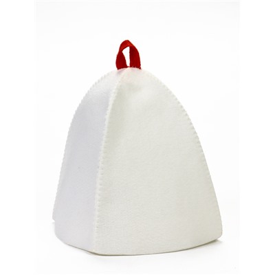 Шапка для бани и сауны «Береги голову, вдруг там мозги», полиэстер, белая