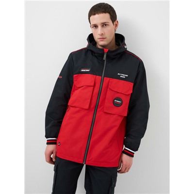 Куртка текстильная с полиуретановым покрытием для мужчин (ветровка)