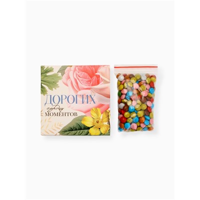 Подарочный набор «Цветочный», чай, кофе молотый, сладости