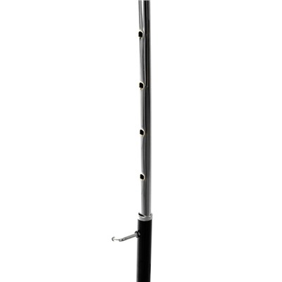 Вешало П-образное c двумя перекладинами 120-183×43×97-190 см, чёрная
