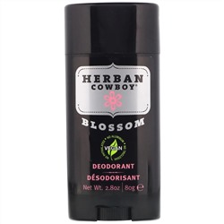 Herban Cowboy, Deodorant, Blossom, 2.8 oz (80 g)