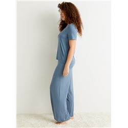 Minimi Пижама DMi_B VISCOSA 0227VI Пижама жен. (Футболка +Брюки расклеш)