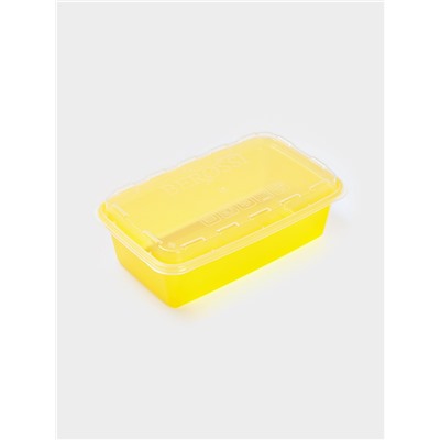 Набор контейнеров для заморозки BEROSSI Zip, 3 шт., 1 л, пластик, желтый