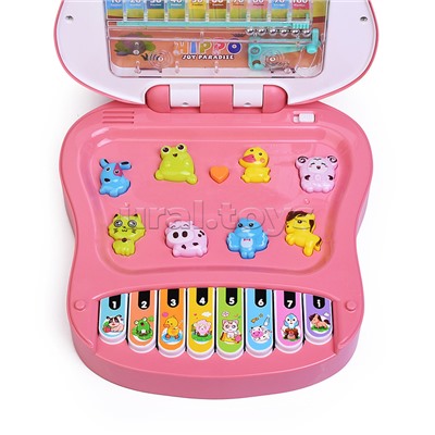 Игрушка развивающая-пианино "Бегемотик" в коробке