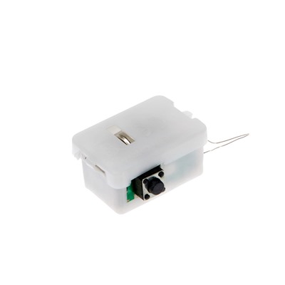 Гирлянда «Нить» 3 м, роса, IP20, серебристая нить. 30 LED, от батареек AG13×3, 3 режима, свечение белое