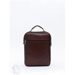 Сумка мужская кожаная 7905-4 brown Fuzhinino в Новосибирске