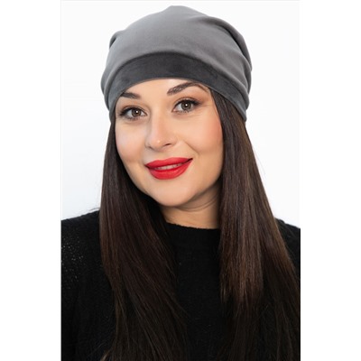 Чалма с бантом (серая) ЧБ8-23М