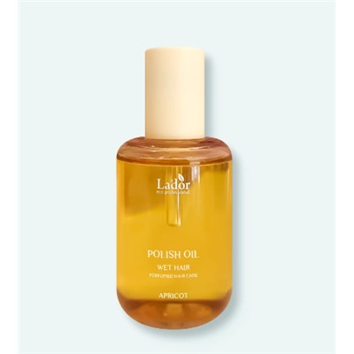 Lador Масло для волос для создания «мокрого эффекта» Абрикос 80мл Polish Oil Apricot