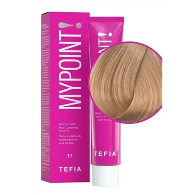 TEFIA Mypoint 9.37 Перманентная крем-краска для волос / Очень светлый блондин золотисто-фиолетовый, 60 мл KRISTALLER, 1108794