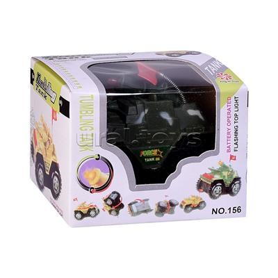 Машина-перевертыш "Танк" в коробке