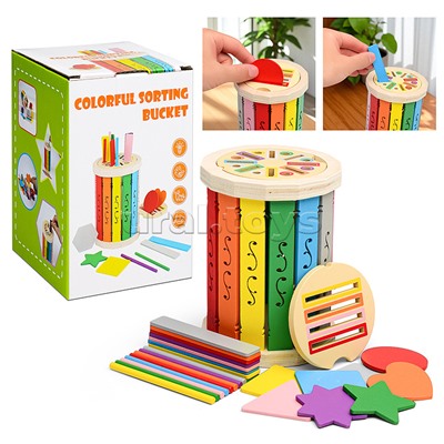 Игра развивающая "Цветной сортер"