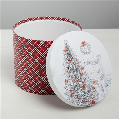 Набор подарочных коробок 5 в 1 «Скандинавские узоры», 13×14‒19.5×22 см, Новый год