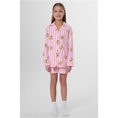 Комплект для девочек (рубашка, шорты) MARK FORMELLE, 1231444