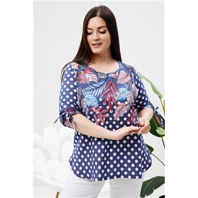 Туника 7386 (Горох_листья)