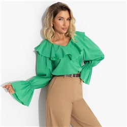 Блуза, Внутренний трепет (свежая зелень)