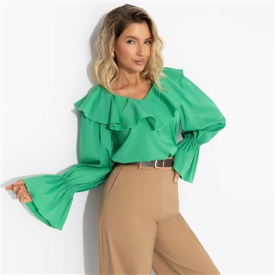 Блуза, Внутренний трепет (свежая зелень)