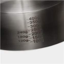 Пресс для бургеров Magistro Steel, 14×11.5 см, 304 сталь, серебристый