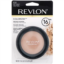 Revlon, Компактная пудра Colorstay, оттенок 830 светлый/средний, 8,4 г