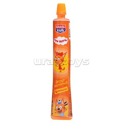 Десерт желейный "Зубная паста" ассорти (Три кота) 55гр*30шт