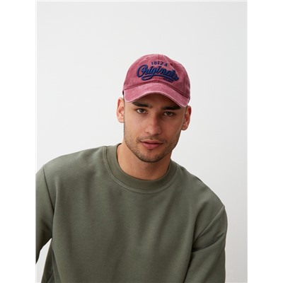 Кепка мужская MINAKU Ibiza, размер 56-58, малиновая