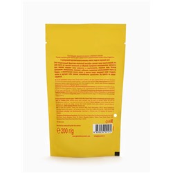 Сухое молоко для ванны для идеального увлажнения кожи MANGO CRUSH серии Miss Organic, 200 г