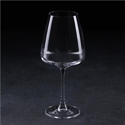 Набор бокалов для вина Corvus, 360 мл, 6 шт., стекло, прозрачный