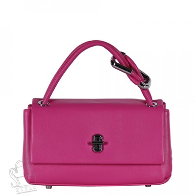 Сумка женская кожаная 8062Q fuchsia Polina&Eiterou