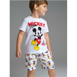 Комплект трикотажный для мальчиков: фуфайка (футболка), шорты