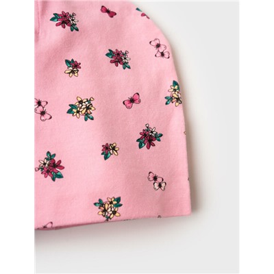 Шапка детская трикотажная для девочек, 2 шт в комплекте