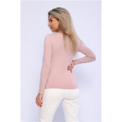 Лонгслив 71083 (Розовая пудра)