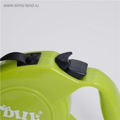 Рулетка DIIL, 3 м, до 10 кг, лента, зелёная