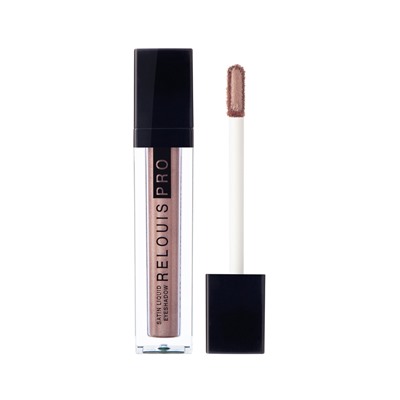 Тени для век жидкие сатиновые Satin Liquid Eyeshadow тон 22 Bronze NRoses