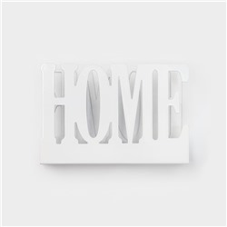 Салфетница Доляна Home, 15×4×10 см, белая