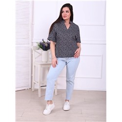 Футболка "Бродери" (Черный)