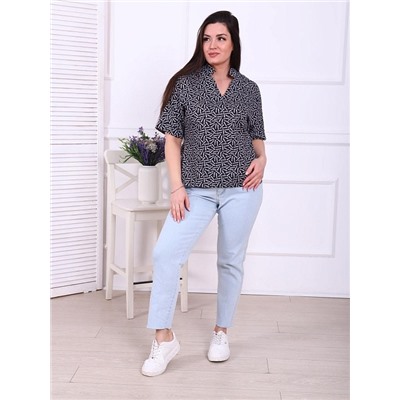 Футболка "Бродери" (Черный)