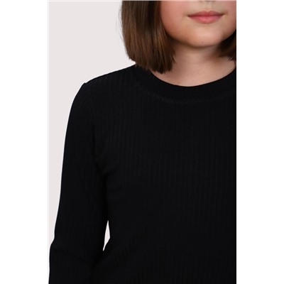 Лойс - лонгслив черный