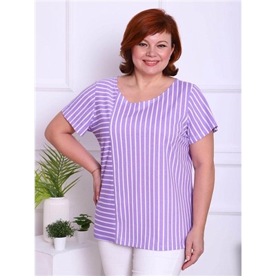 Футболка "Бирюза" (Сиреневый)