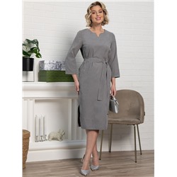Платье Клодин (серое) П15178-4М