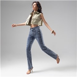 Джинсы с эффектом пуш-ап, New York (blue)