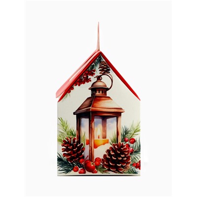 Чай новогодний чёрный «Тепла и уюта в новом году», со вкусом: зимняя вишня, 50 г