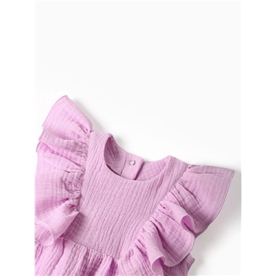 Боди детское MINAKU, рост 80-86 см, лиловое