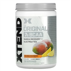 Xtend, The Original, 7 г аминокислот с разветвленной цепью (BCAA), со вкусом манго, 420 г (14,8 унции)