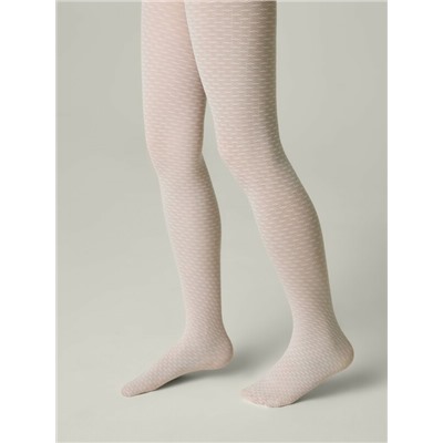 CONTE Колготки с ажурным геометрическим рисунком JULIA