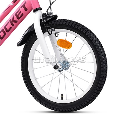 Велосипед 14" Rocket Basic, цвет розовый